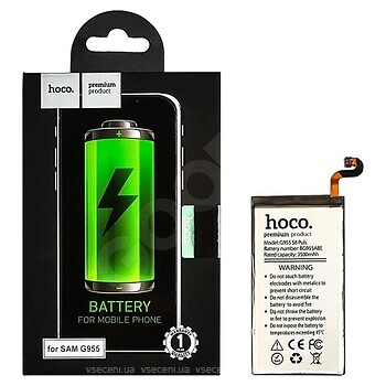 Фото Hoco Samsung G955 (EB-BG955ABE) 3500 mAh