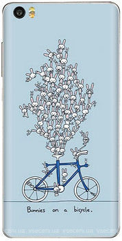 Фото Xiaomi Back Cover Bunnies on a bicycle for Mi Note (1152000048)