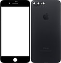Фото Toto 2.5D Full Cover Tempered Glass front+back Apple iPhone 7 Plus Black