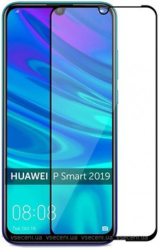 Фото MakeFuture Full Cover Glue Huawei P Smart 2019 Black (MGFCFG-HUPS19)