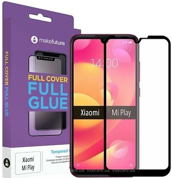 Фото MakeFuture Full Cover Full Glue Xiaomi Mi Play Black (MGF-XMP)