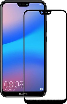 Фото Mocolo 2.5D Full Cover Tempered Glass Huawei P20 Lite Black (64459)