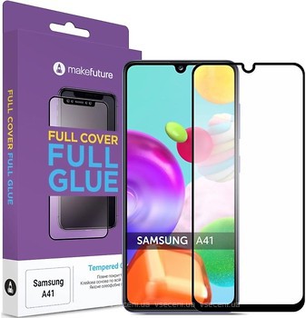 Фото MakeFuture Full Cover Full Glue Samsung Galaxy A41 A415 2020 Black (MGF-SA41)