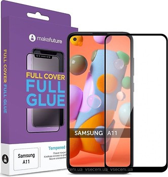 Фото MakeFuture Full Cover Full Glue Samsung Galaxy A11 A115 2020 Black (MGF-SA11)