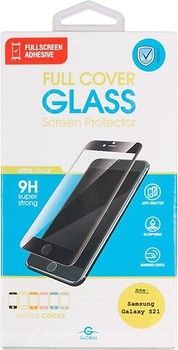 Фото GlobalShield Full Glue Samsung Galaxy S21 G991 Black (1283126510199)