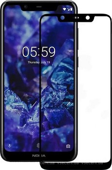 Фото Mocolo 2.5D Full Cover Tempered Glass Nokia 5.1 Plus Black