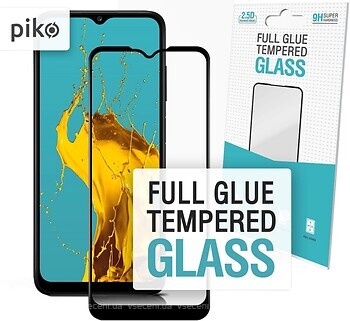 Фото PIKO Full Glue Samsung Galaxy A03s A037F Black