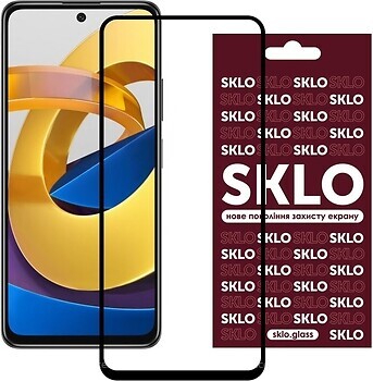 Фото SKLO 3D Full Glue Xiaomi Poco M4 Pro 5G Black