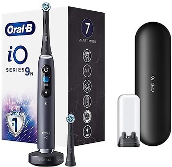 Фото Oral-B iO Series 9N Black Onyx 2 насадки