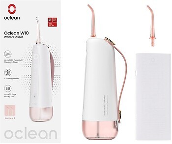 Фото Xiaomi Oclean W10 New 2 насадки Pink