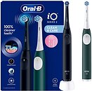 Фото Oral-B iO Series 2 DUO Night Black + Forest Green (iOS2d.2ZZ9.0)