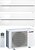 Фото Mitsubishi Electric Premium Pearl white Multi 53 (9+9)