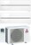 Фото Mitsubishi Electric Premium White Multi 53 (6+12)