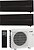 Фото Mitsubishi Electric Premium Hyper Heating Black Multi 53 (9+9)