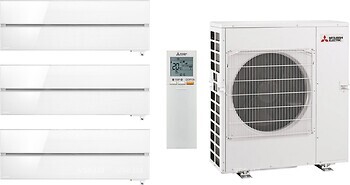 Фото Mitsubishi Electric Premium Hyper Heating White Multi 83 (9+9+12)