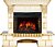 Фото Fireplace Манчестер Слоновая кость + Патина
