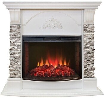 Фото Fireplace Бристоль Белый дуб