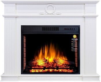 Фото ArtiFlame NEOCLASSIC AF28S белый дуб