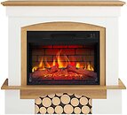 Фото ArtiFlame Woodley AF23BS белый/дуб натуральный