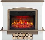 Фото ArtiFlame Woodley AF23BS белый/дуб серый