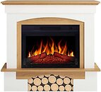 Фото ArtiFlame Woodley AF23S белый/дуб натуральный