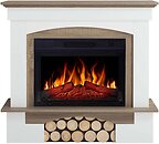 Фото ArtiFlame Woodley AF23S белый/дуб серый
