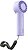 Фото Baseus GoTrip DT1 Mini Turbine Purple