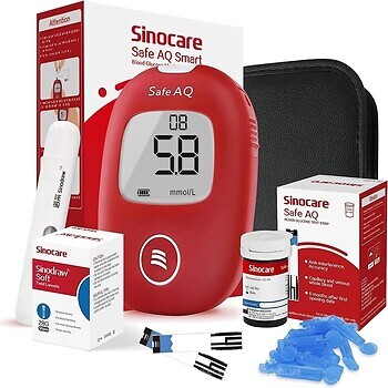 Фото Sinocare Safe AQ Smart + 50 тест-полосок
