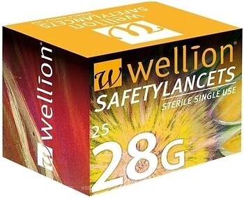 Фото Wellion SafetyLancets 28G/1.5mm 25 шт