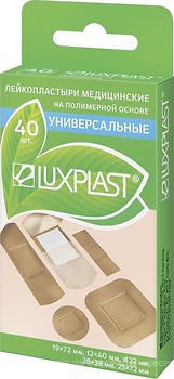 Фото Luxplast Пластырь универсальный на полимерной основе, 40 шт
