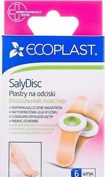 Фото Ecoplast Пластырь SalyDisc 1.9x7.2 см, 6 шт
