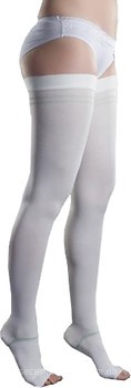 Фото Soloventex чулки противоэмболические с открытым носком, 140 Den, 23-25 мм рт. ст. (050-2)