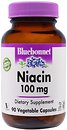 Фото Bluebonnet Nutrition Niacin 100 мг 90 капсул (00459)