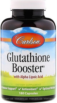 Фото Carlson Labs Glutathione Booster 180 капсул (CAR-04852)