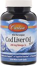 Фото Carlson Labs Wild Norwegian Cod Liver Oil 250 мини капсул (CAR-01312)