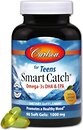 Фото Carlson Labs For Teens Smart Catch Omega-3 со вкусом лимона 90 капсул