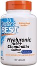 Фото Doctor's Best Hyaluronic Acid + Chondroitin 180 капсул (DRB00228)