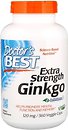 Фото Doctor's Best Ginkgo Extra Strength 120 мг 360 капсул (DRB00273)
