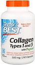 Фото Doctor's Best Collagen types 1 и 3 with Peptan 500 мг 240 капсул (DRB00263)