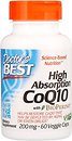 Фото Doctor's Best CoQ10 with Bioperine 200 мг 60 капсул (DRB00111)