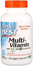 Фото Doctor's Best Multi-Vitamin with Vitashine D3 and Quatrefolic 90 капсул (DRB00300)