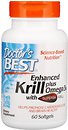 Фото Doctor's Best Enhanced Krill plus Omega-3 with Superba 60 капсул (DRB00234)