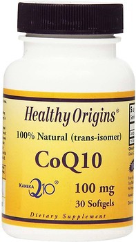 Фото Healthy Origins CoQ10 Kaneka Q10 100 мг 30 капсул (HOG35015)