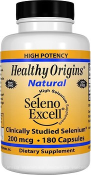 Фото Healthy Origins Seleno Excell 200 мкг 180 капсул (HOG15092)