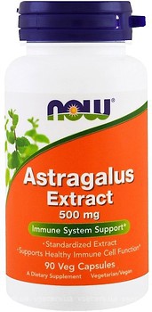 Фото Now Foods Astragalus 500 мг 90 капсул (04598)
