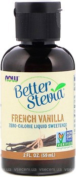 Фото Now Foods BetterStevia Liquid 59 мл со вкусом ванили (06979)