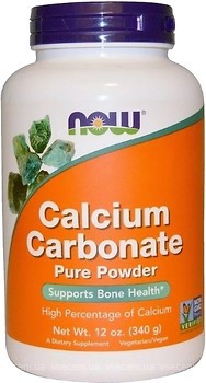 Фото Now Foods Calcium Carbonate 340 г (01245)