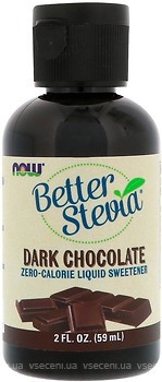 Фото Now Foods BetterStevia Liquid 59 мл со вкусом черного шоколада (06966)