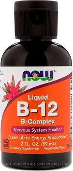 Фото Now Foods Vitamin B-12 Complex Liquid 59 мл (00464)