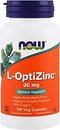 Фото Now Foods L-OptiZinc 30 мг 100 капсул (01510)